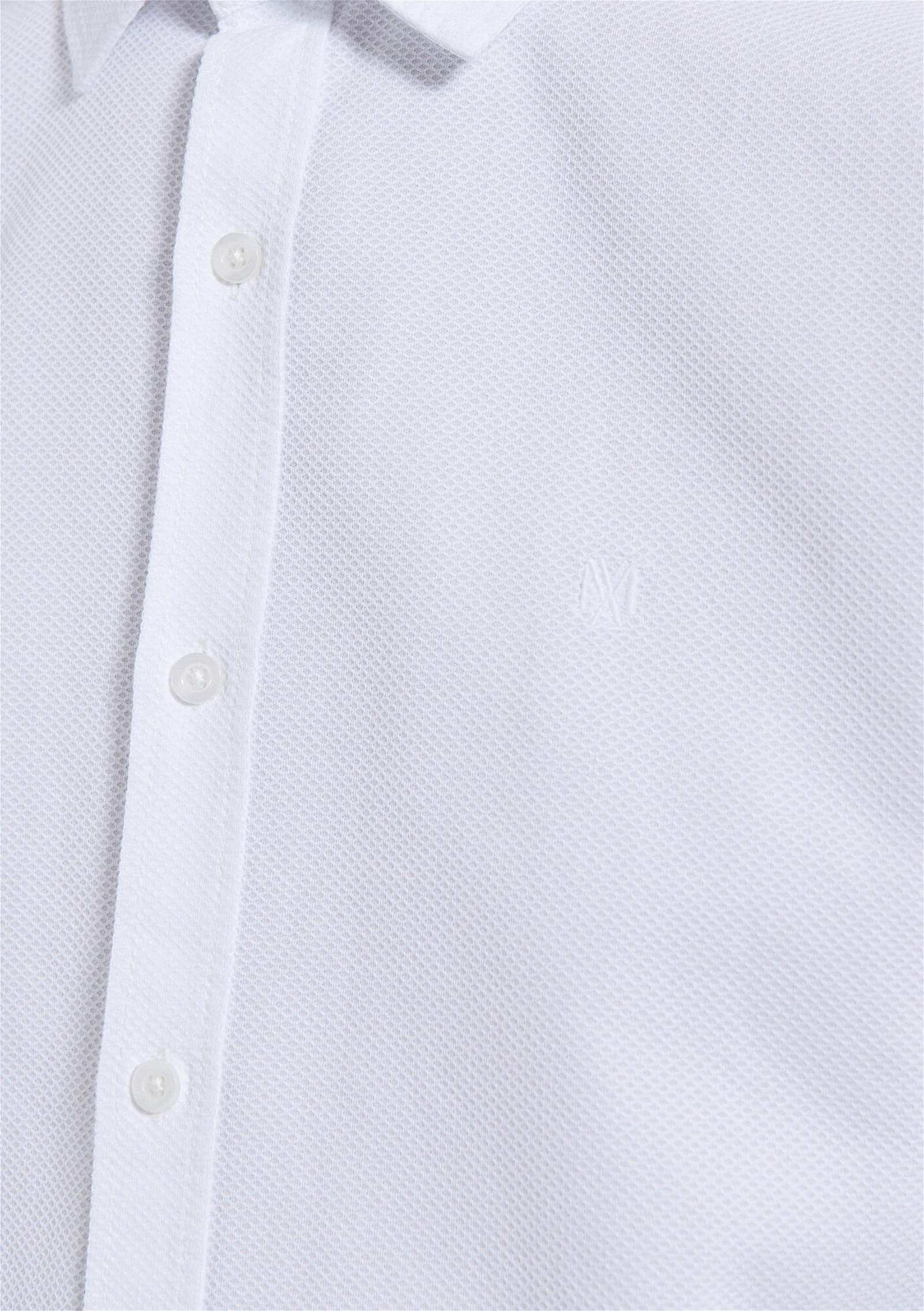 Mavi Beyaz Gömlek Slim Fit / Dar Kesim 0210944-620