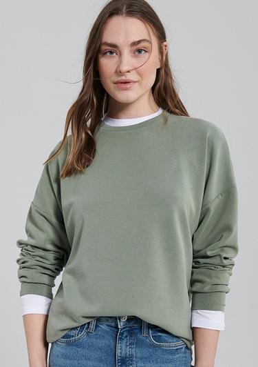  Mavi Lux Touch Yeşil Modal Sweatshirt 168837-71841