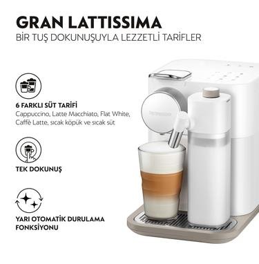  Nespresso F541 Grand Lattissima White Kahve Makinesi