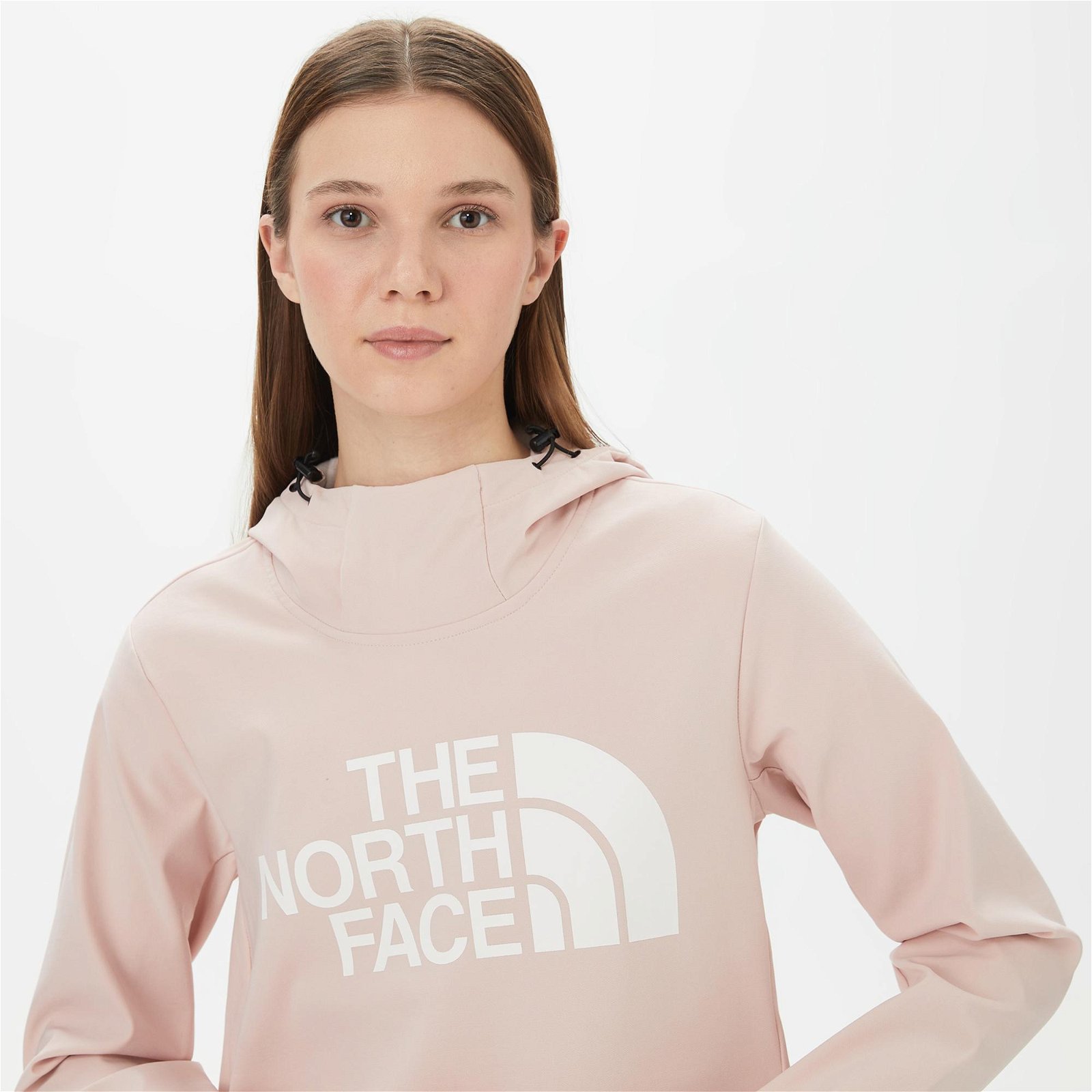 The North Face Tekno Pullover Kadın Pembe Mont