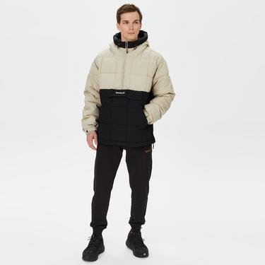  Timberland Pullover Erkek Siyah Puffer Ceket