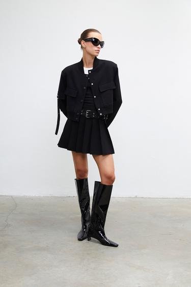 Vatkalı Kadın Bombshell Elbise - Premium Collection Siyah