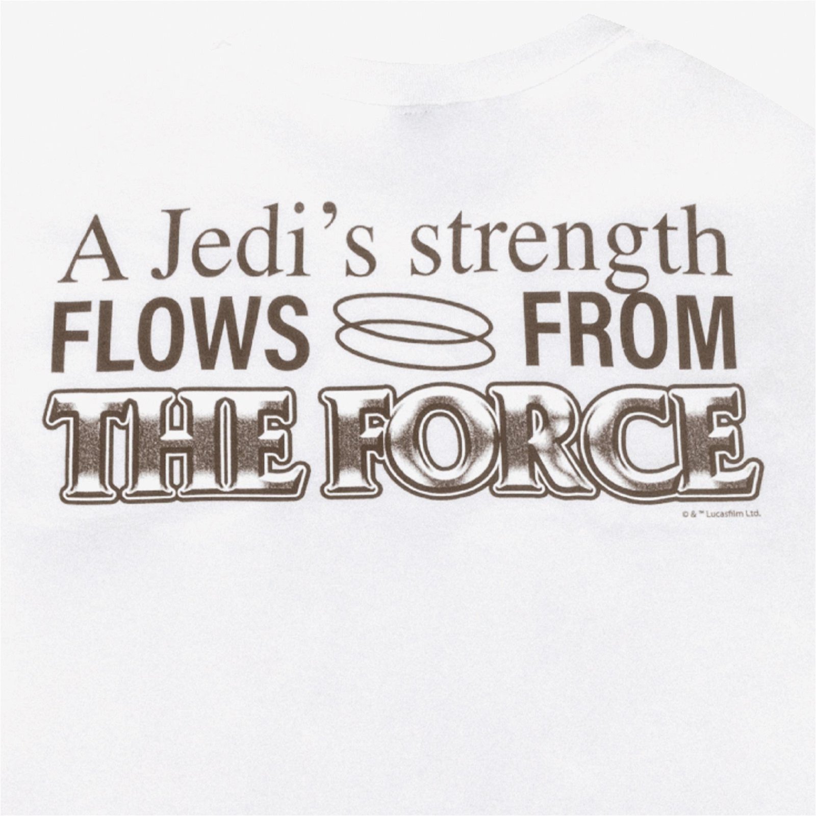 The Hundreds Jedi Erkek Beyaz T-Shirt