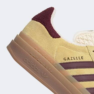  adidas Gazelle Bold Kadın Sarı Sneaker
