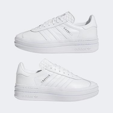  adidas Gazelle Bold Kadın Beyaz Sneaker