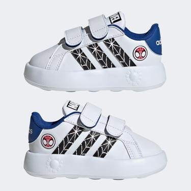  adidas Sportswear Grand Court Spider-Man Cf Bebek Beyaz Spor Ayakkabı
