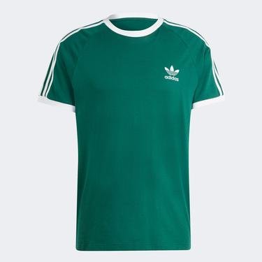  adidas Originals 3-Stripes Erkek Yeşil T-Shirt