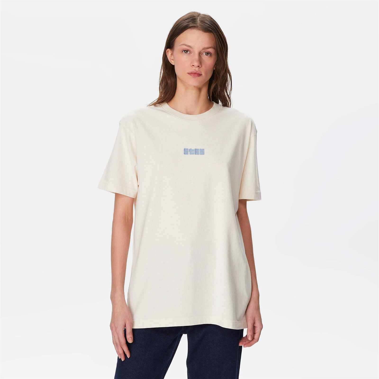 The Stay Line Epic Unisex Ekru T-Shirt