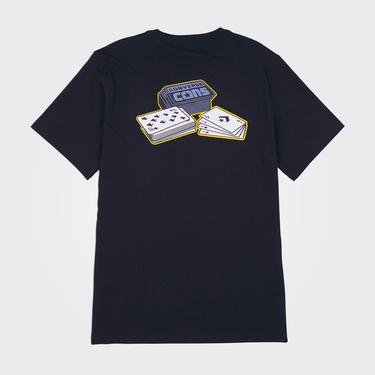  Converse Cons Card Skate Erkek Siyah T-Shirt