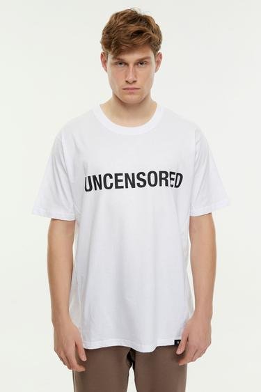  For Fun Uncensored Erkek Beyaz T-shirt