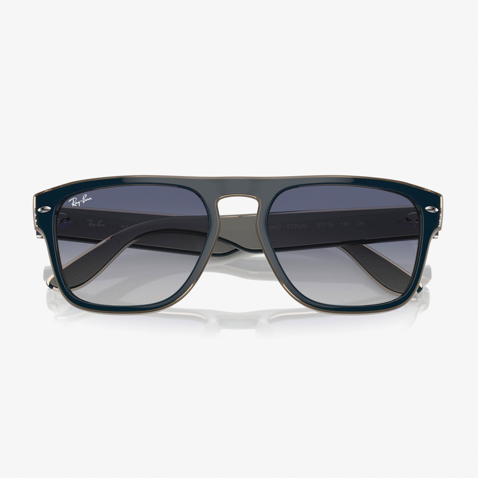 RAY-BAN 0RB4407 Injected Unisex Gri Güneş Gözlüğü