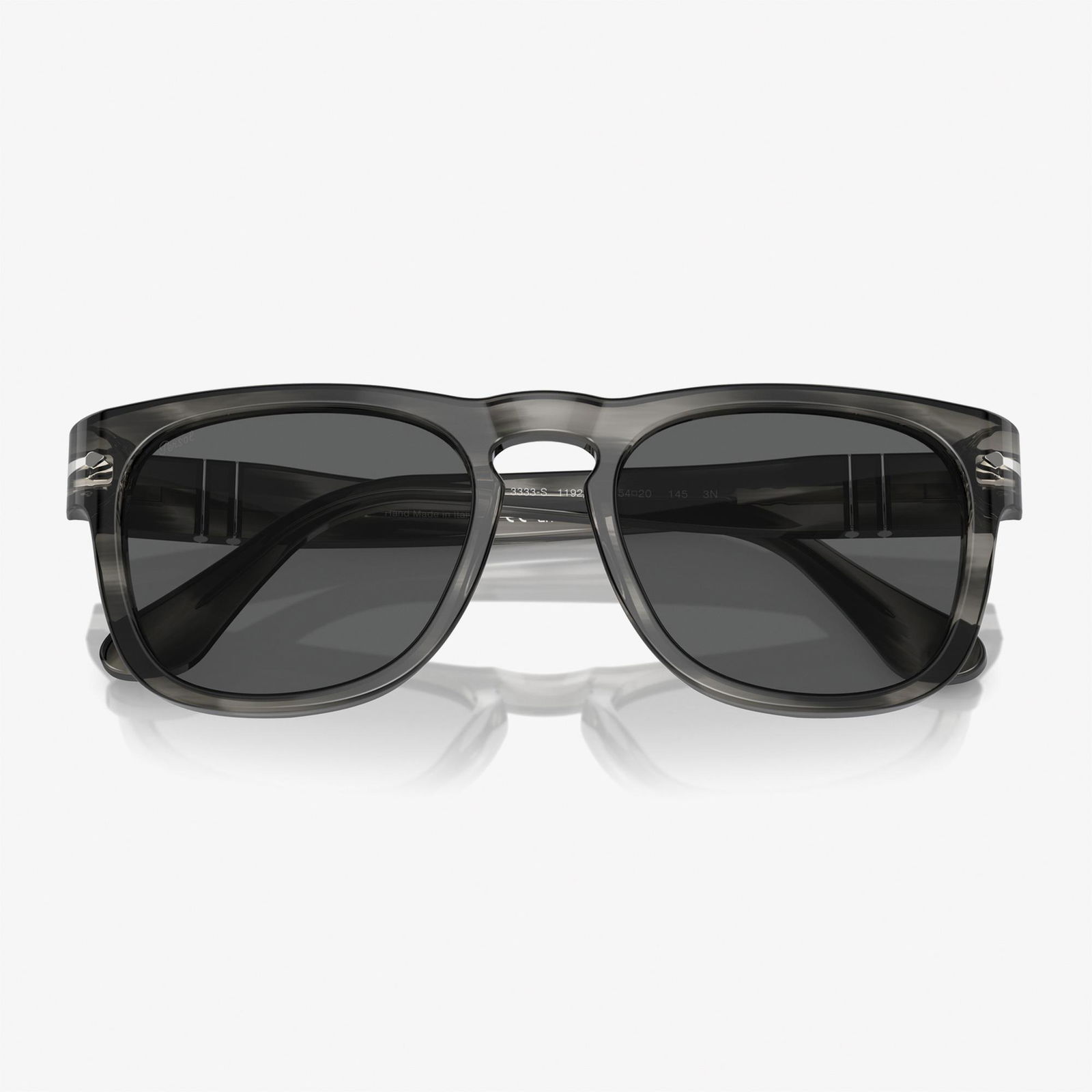 PERSOL 0PO3333S Acetate Unisex Gri Güneş Gözlüğü