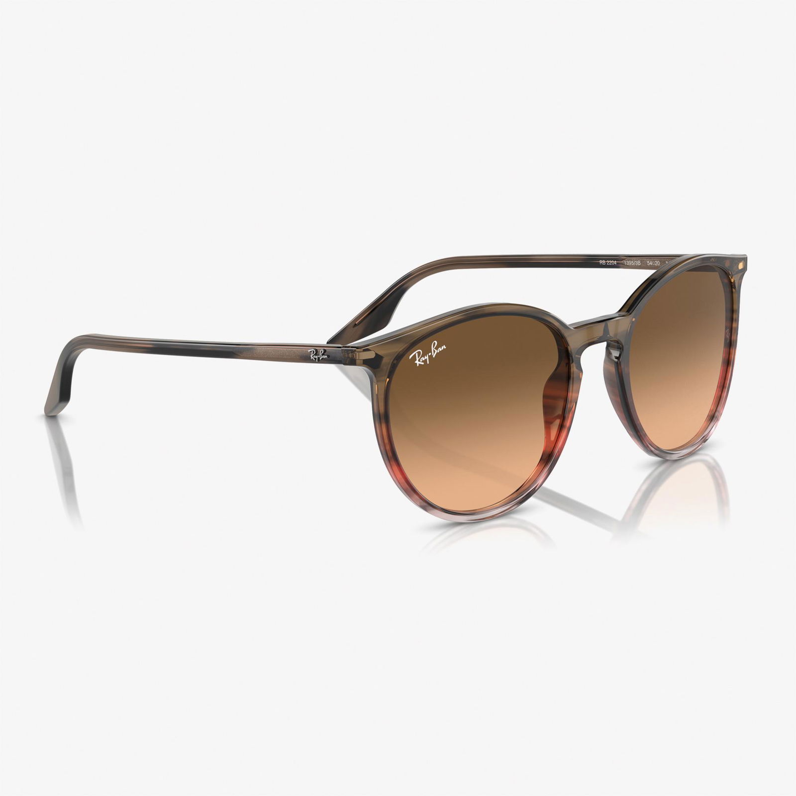 RAY-BAN 0RB2204 Acetate Unisex Kahverengi Güneş Gözlüğü