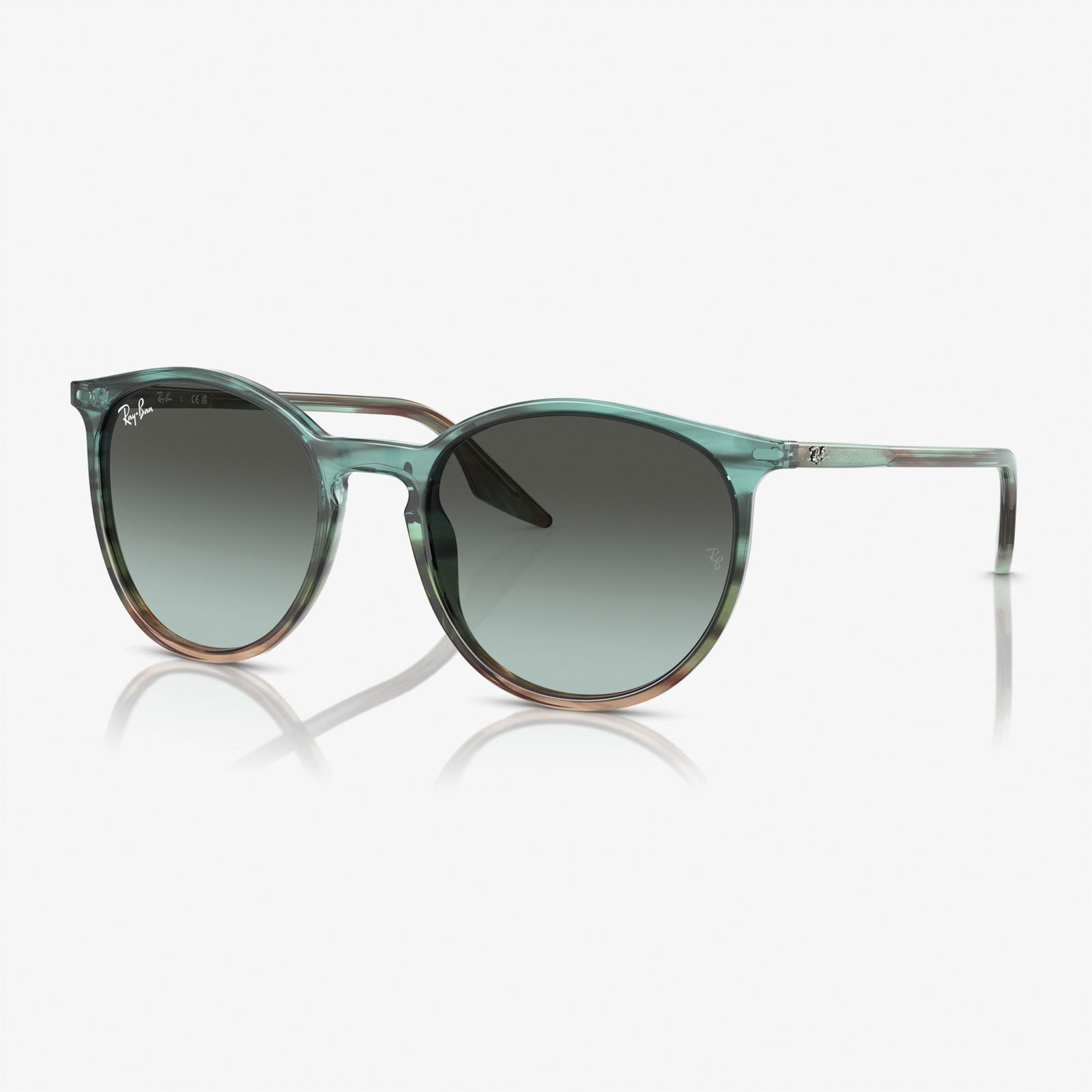 RAY-BAN 0RB2204 Acetate Unisex Yeşil Güneş Gözlüğü