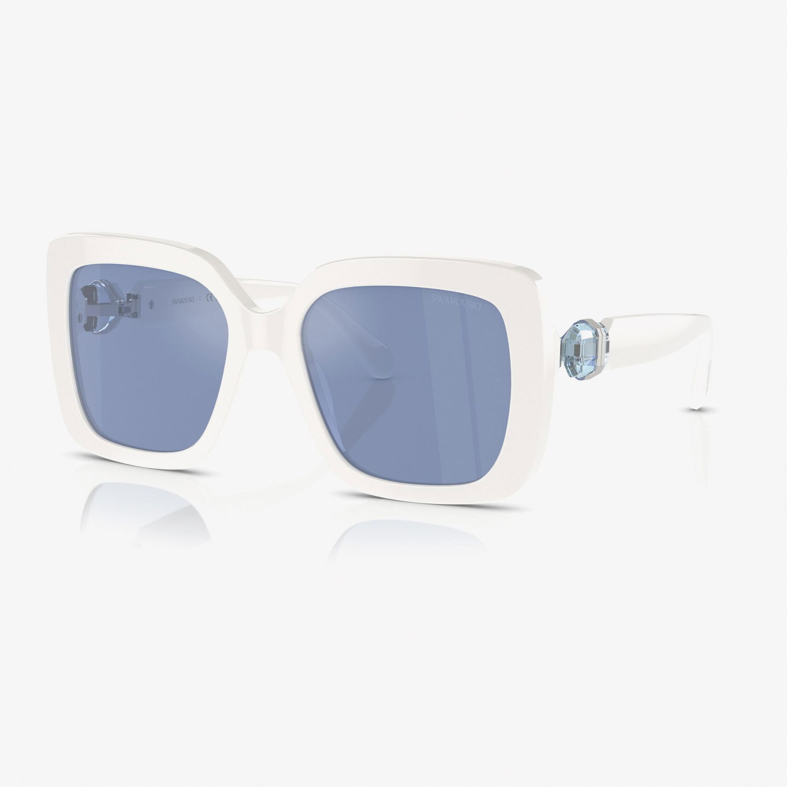 Swarovski 0SK6001 Acetate Kadın Beyaz Güneş Gözlüğü
