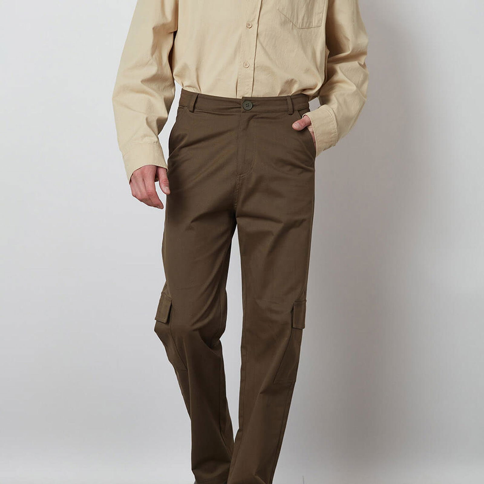 Gabardin Kargo Pantolon