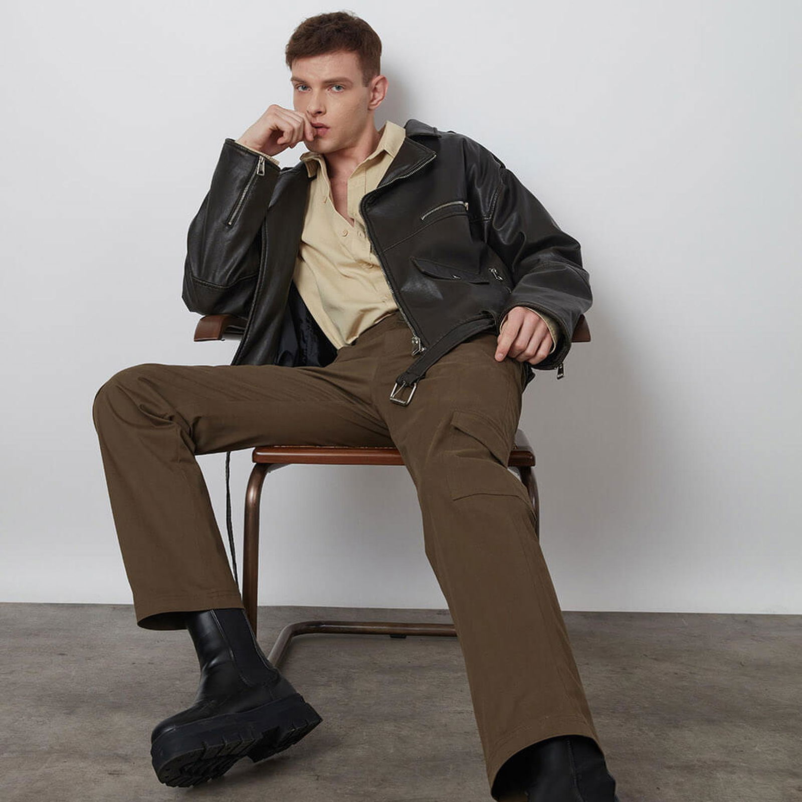 Gabardin Kargo Pantolon