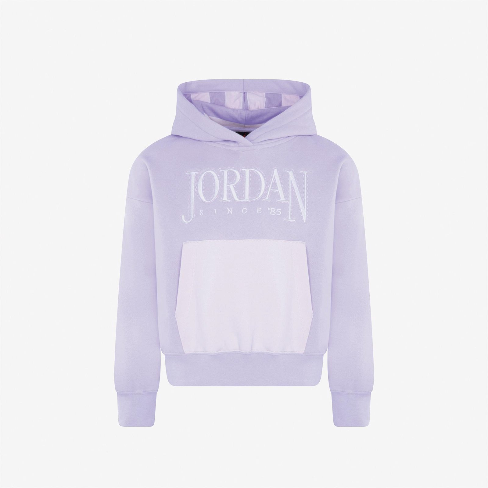 Jordan Fundamentals Blocked Çocuk Mor Sweatshirt