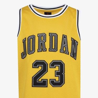  Jordan 23 Jersey Çocuk Sarı Kolsuz T-Shirt