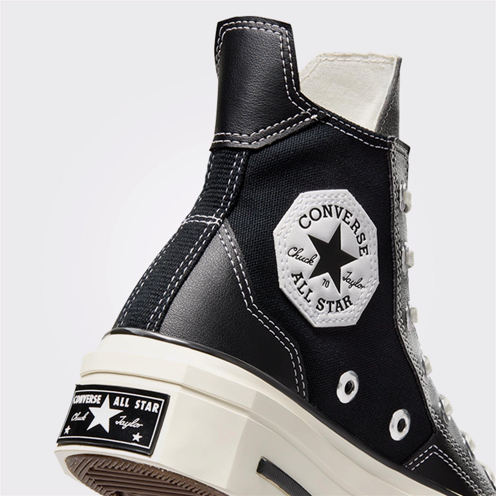 Converse Chuck 70 De Luxe Squared Kadın Siyah Sneaker