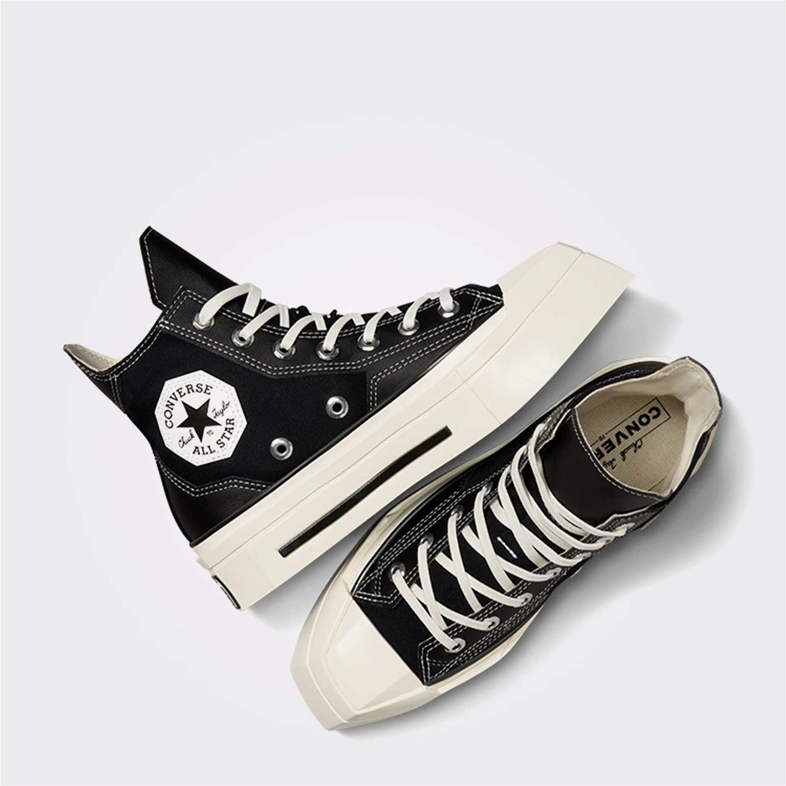 Converse Platform Chuck 70 De Luxe Squared Unisex Siyah Sneaker