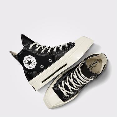  Converse Chuck 70 De Luxe Squared Unisex Siyah Sneaker