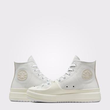  Converse Chuck Taylor All Star Construct Leather Unisex Beyaz Sneaker