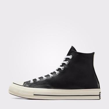  Converse Chuck 70 Leather Kadın Siyah Sneaker