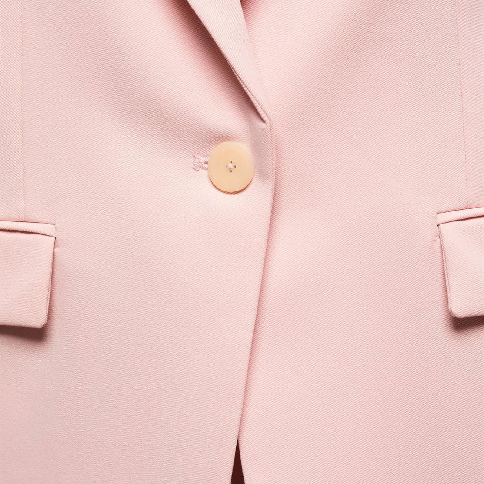 Mango Kadın Fitted Kesim Ceket Pastel Pembe
