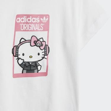  adidas Çocuk Beyaz Şort / T-Shirt Takımı