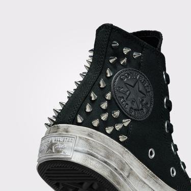  Converse Chuck 70 Studded Kadın Siyah Sneaker