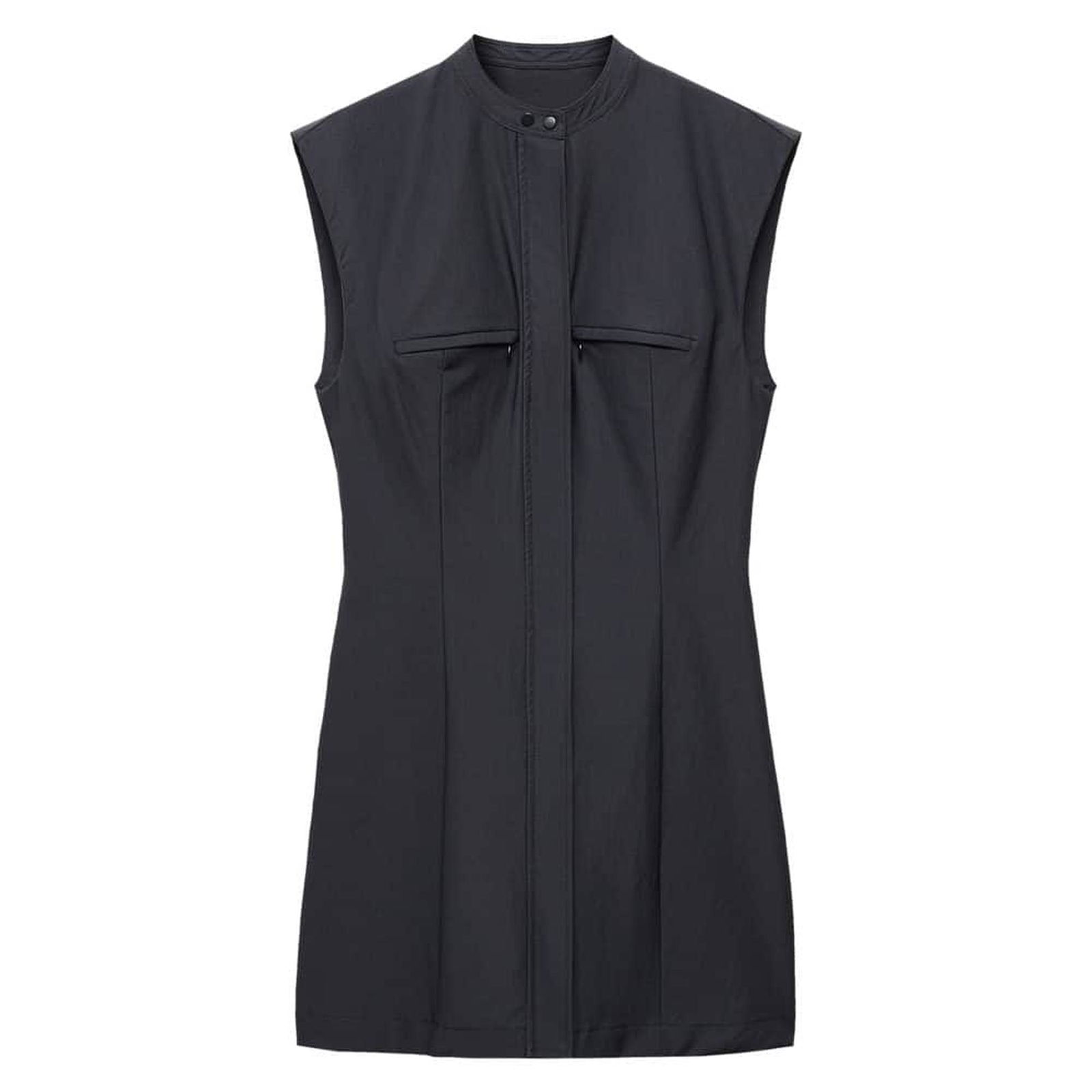 Mango Kadın Tailored Kısa Elbise Gece Mavisi