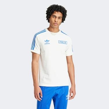  adidas FIGC Originals Erkek Beyaz T-Shirt