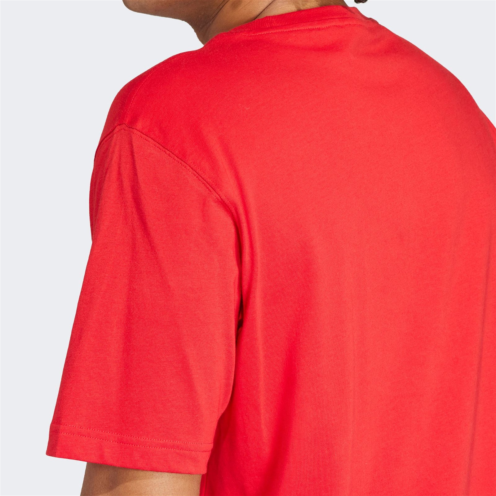 adidas Trefoil Erkek Kırmızı T-Shirt