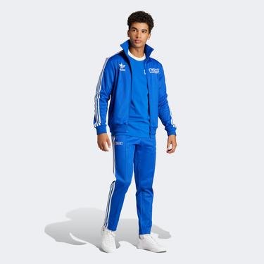  adidas FIGC Originals Erkek Mavi Sweatshirt