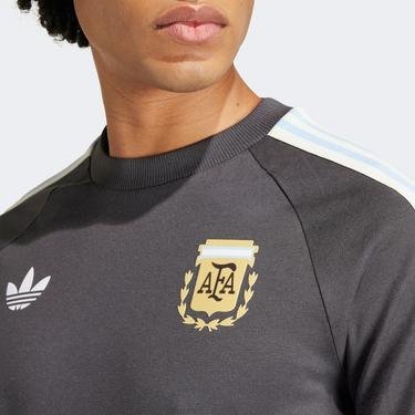  adidas AFA Originals 3-Stripes Erkek Gri T-Shirt