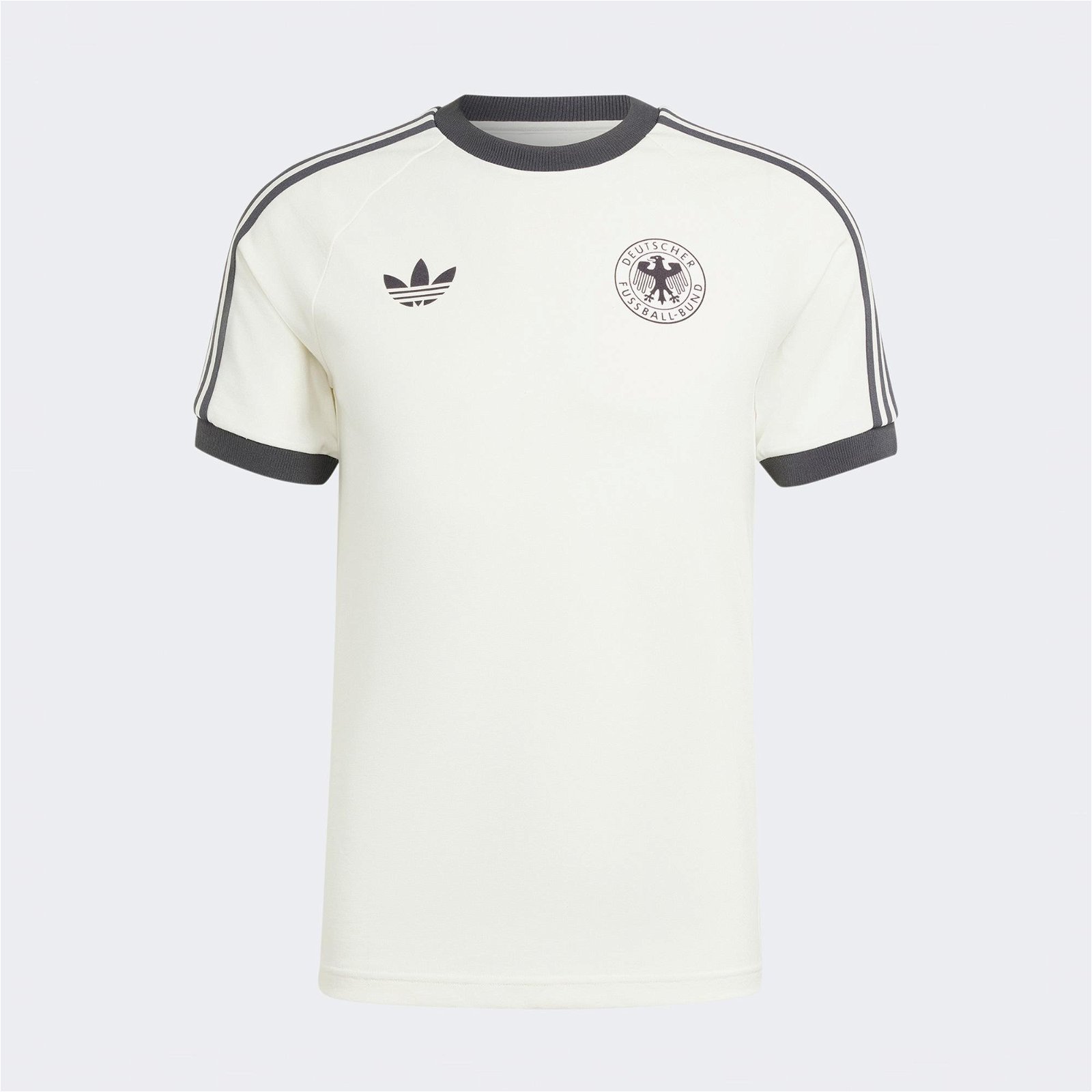 adidas DFB Originals 3-Stripes Erkek Beyaz T-Shirt