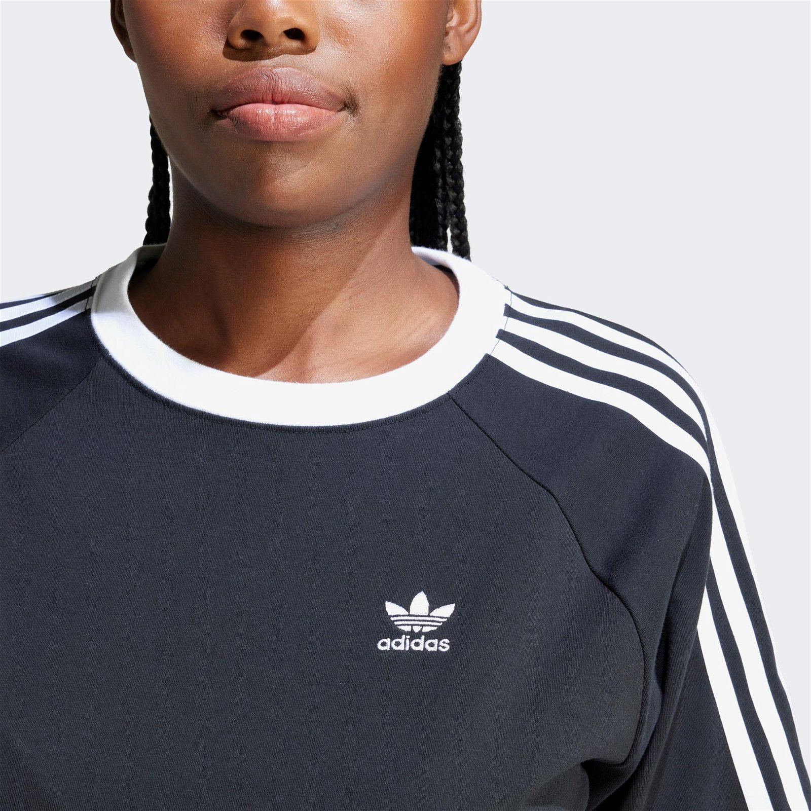 adidas 3-Stripes Raglan Kadın Siyah Etek