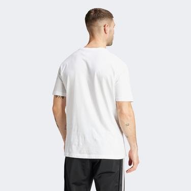  adidas Essentials Erkek Beyaz T-Shirt