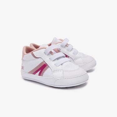  Lacoste L004 Cub Çocuk Beyaz Sneaker