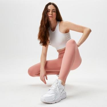  Nike Dri-FIT Go High Rise 7/8 Kadın Kırmızı Tayt