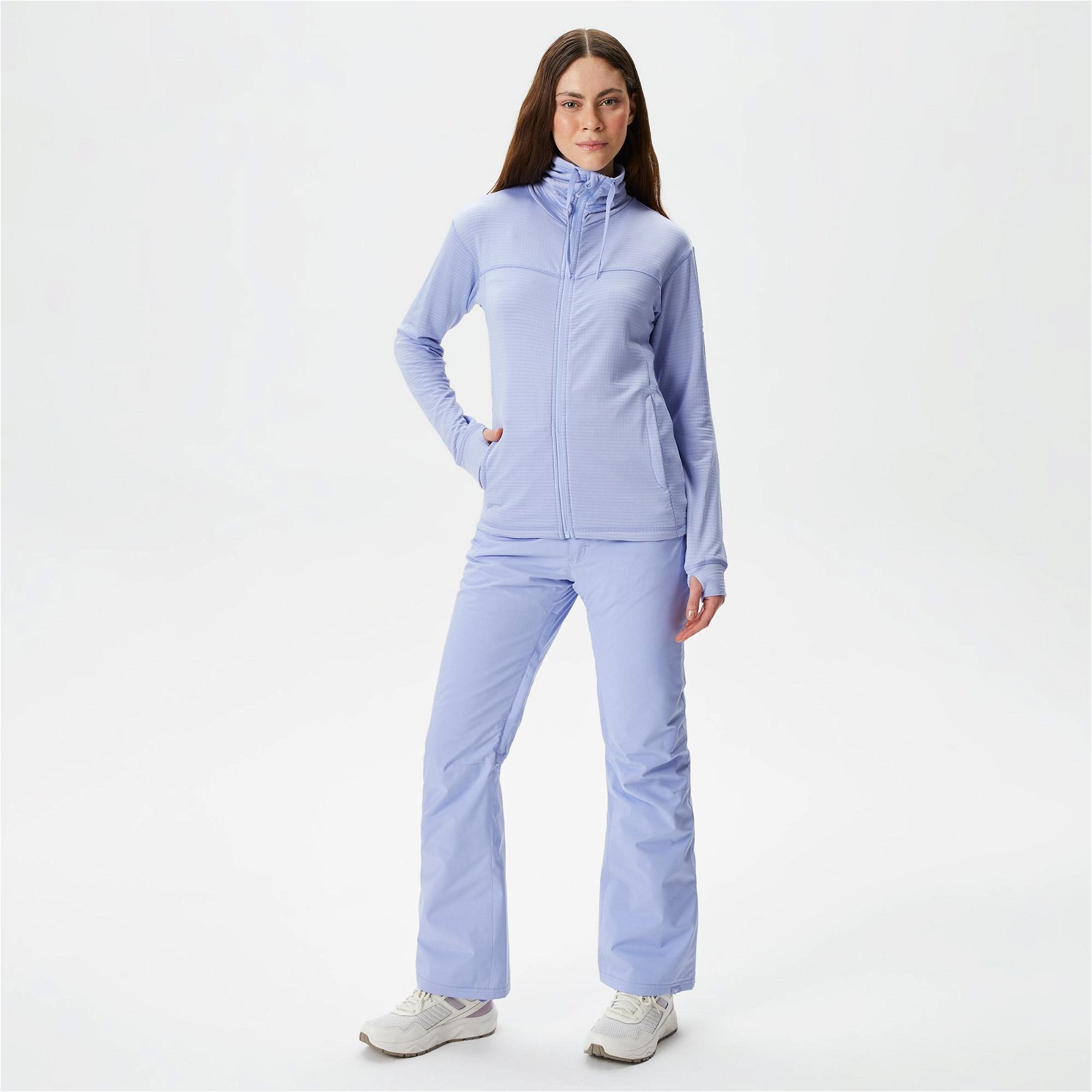 Roxy Vertere Full Zip Kadın Mavi Sweatshirt