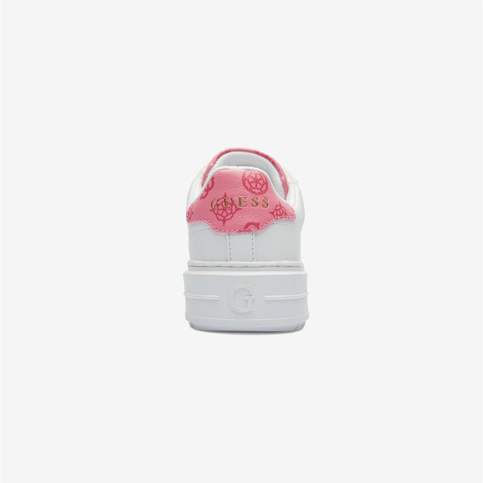 Guess Denesa Kadın Pembe/Beyaz Sneaker