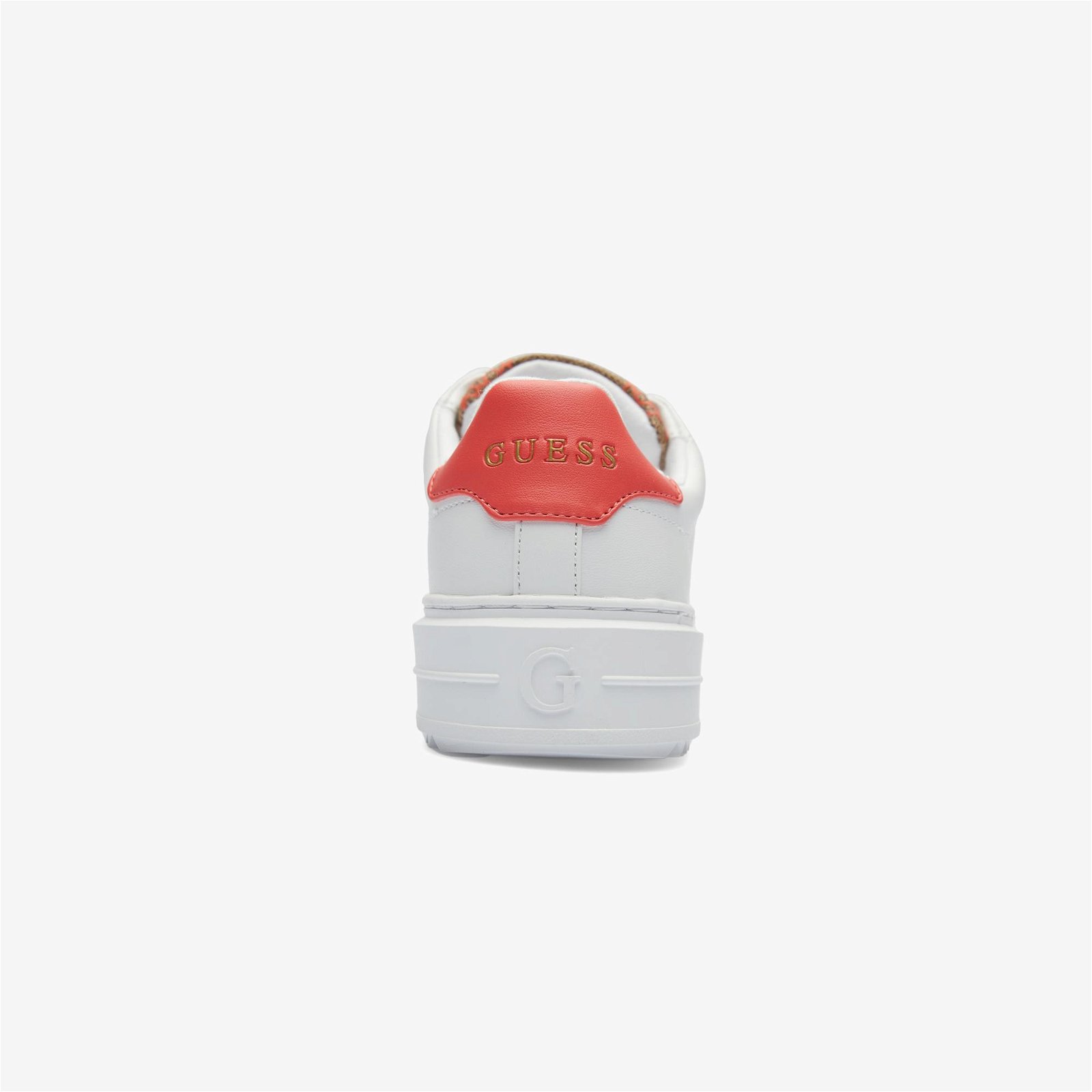 Guess Denesa Kadın Kırmızı/Beyaz Sneaker