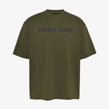  Tommy Jeans Bold Classics Erkek Yeşil T-Shirt