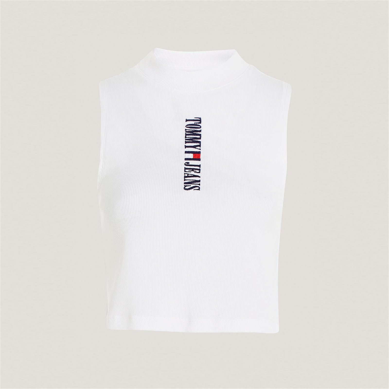Tommy Jeans Archive Tank Kadın Beyaz Kolsuz T-Shirt