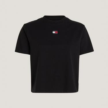  Tommy Hilfiger Kadın Siyah T-Shirt