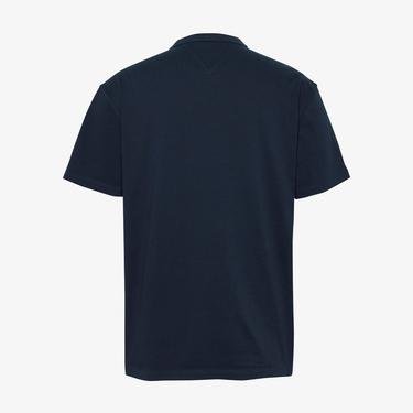  Tommy Jeans Reg Badge Erkek Lacivert T-Shirt