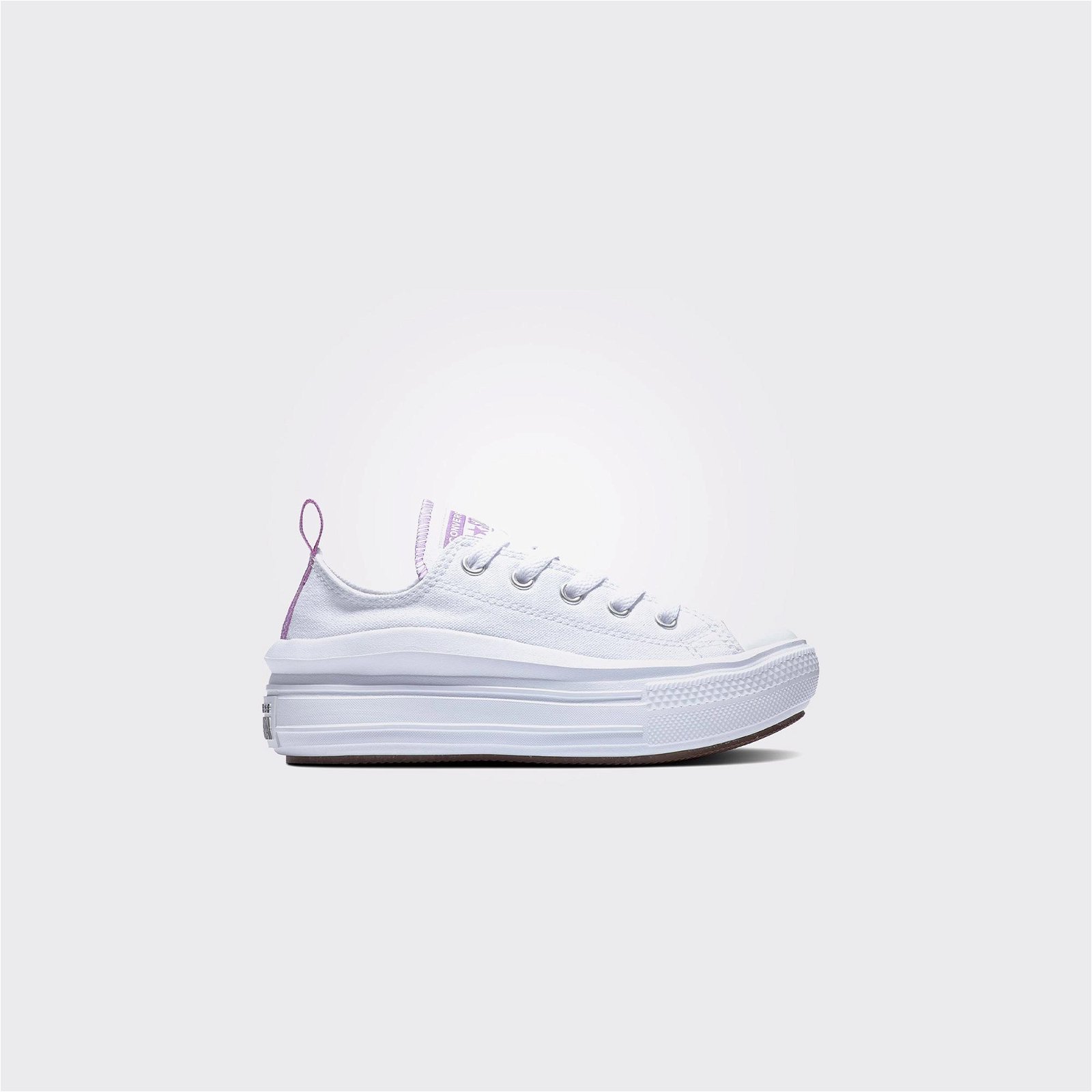 Converse Chuck Taylor All Star Move Canvas Platform Çocuk Beyaz Sneaker