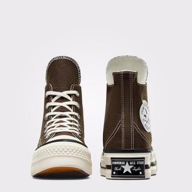  Converse Chuck 70 Plus Unisex Kahverengi Sneaker